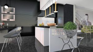 Quartz Carrara Black Omni